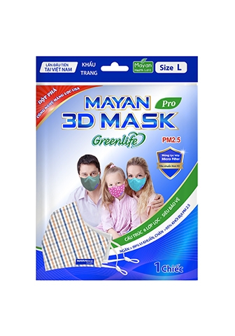 Khẩu trang Mayan 3D Mask Pro