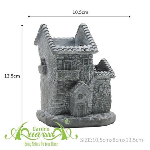 Nhà Xưa Cao/Thấp - Chậu trồng cây - Gốm AquaGarden