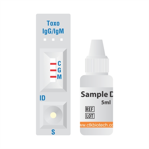 Test thử Onsite Toxo IgG/IgM Rapid Test (Cassette)