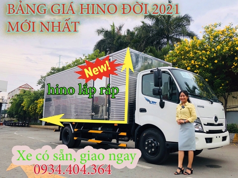 Bảng giá tải Hino 5 tấn đời mới nhất 2021| Xe Hino 5T có khuyến mãi gì? Nên mua xe ở đâu?