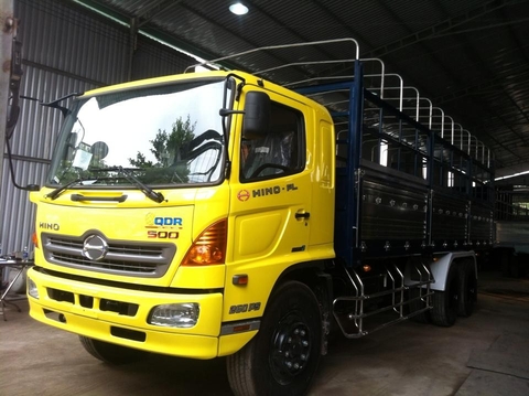 XE TẢI HINO 15 TẤN MUI BẠT - HINO 15T FL8JTSL THÙNG DÀI 9.2m