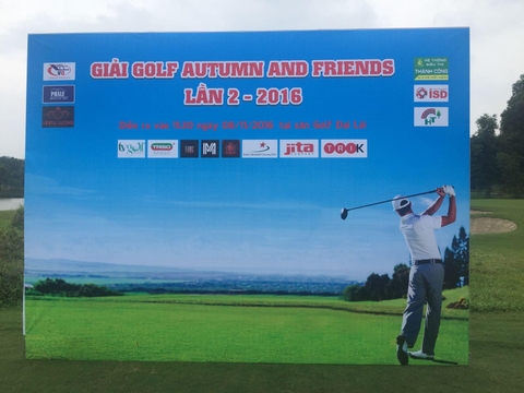 Trí Việt (TVgolf) tài trợ giải golf Autumn and Friends