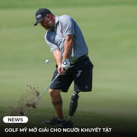 HIỆP HỘI GOLF MỸ MỞ GIẢI CHO NGƯỜI KHUYẾT TẬT