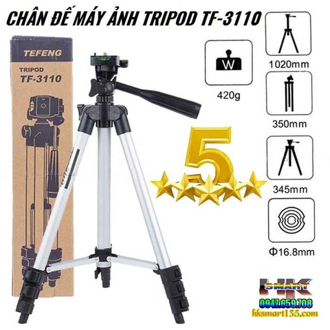 CHÂN ĐẾ MÁY ẢNH TRIPOD TF-3110