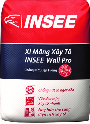 Xi măng INSEE Wall Pro (Xây tô)