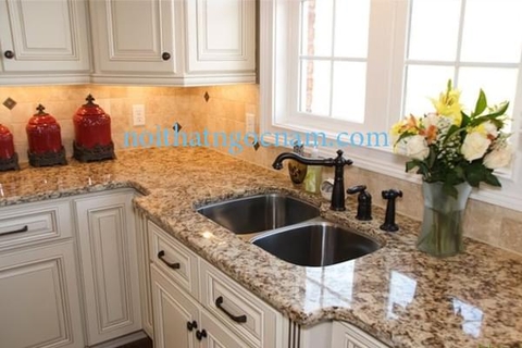 Mặt đá tủ bếp tự nhiên granite