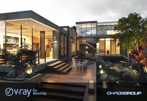 V-Ray 2.0 Full For SketchUp Pro 2015 For Mac OS X