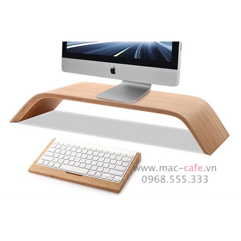 Khay gỗ Samdi cho iMac/ Apple Cinema