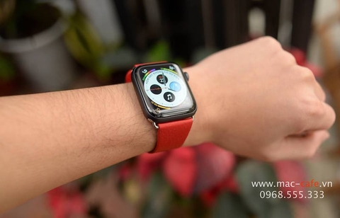 Dây da COTEETCI vân sần cho Apple Watch