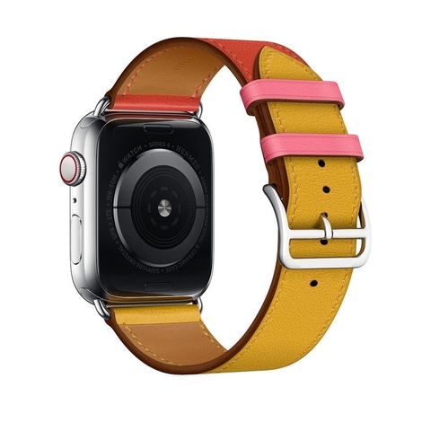 Dây da Apple Watch Hermès Single Tour - COTEETCI