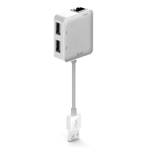 Cáp chuyển iLUV Ethernet Adapter/USB Port