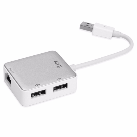 Cáp chuyển iLUV Ethernet Adapter/USB Port