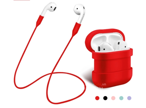Case Silicon Airpods iSmile - Kèm dây đeo