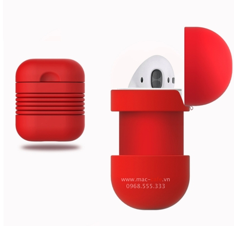 Case Silicon Airpods iSmile - Kèm dây đeo