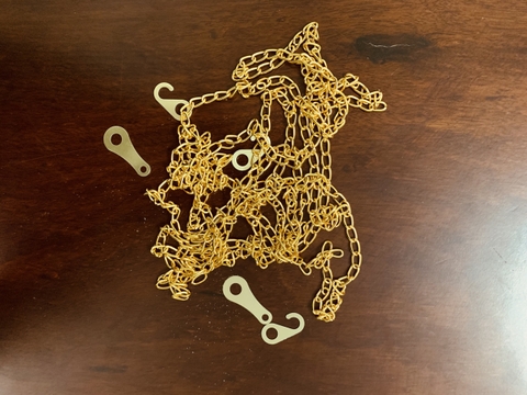 dây trang trí đồng hồ quả lắc