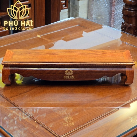 Đế Gỗ Hình Chữ Nhật Kê Khung Ảnh , Đôn Dài Kê tượng đồ phong thủy