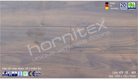 Sàn gỗ Hornitex 12mm 472-12