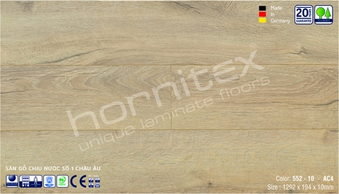 Sàn gỗ Hornitex 10mm 552-10