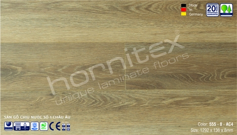 Sàn gỗ Hornitex 8mm 555-8