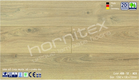 Sàn gỗ Hornitex 12mm 459-12