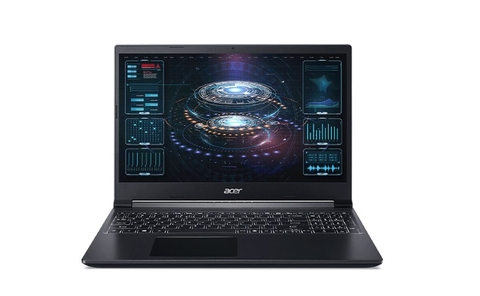 Laptop Acer Aspire 7 A715-42G-R4ST (NH.QAYSV.004)/ Black/ AMD Ryzen 5-5500U (2.10 Ghz, 8MB)/ RAM 8GB DDR4/ 256GB SSD/ 15.6 inch FHD/ Nvidia Geforce GTX1650 4GB/ 48 Whr/ Win 10/ 1 Yr