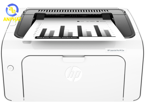 Máy in HP LaserJet Pro M12W (in đen trắng A4)