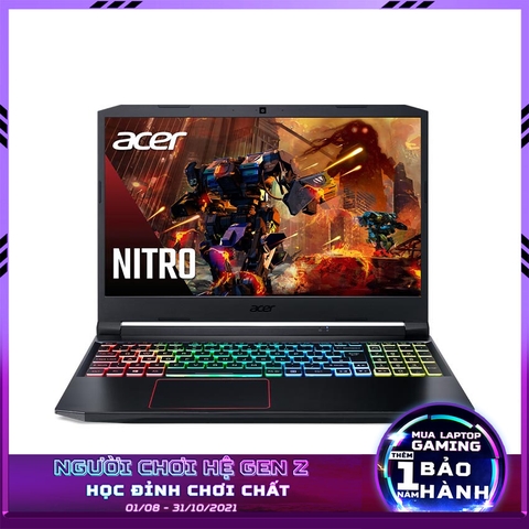 Laptop Acer Gaming Nitro 5 AN515-56-51N4 (NH.QBZSV.002) (i5 11300H/ 8GB Ram/ 512GB SSD/ GTX1650 4G/15.6 inch FHD 144Hz/Win 10) (2021)