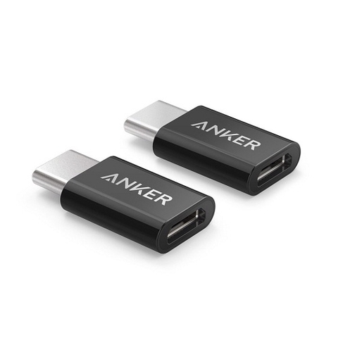 Bộ Chuyển Đổi từ Micro USB ra USB-C Anker siêu tiện lợi, 2 bộ - B8174