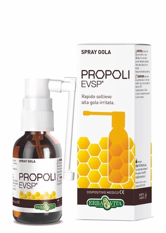Spray Gola PROPOLI EVSP- Nhanh chóng giảm kích thích khó chịu vùng họng