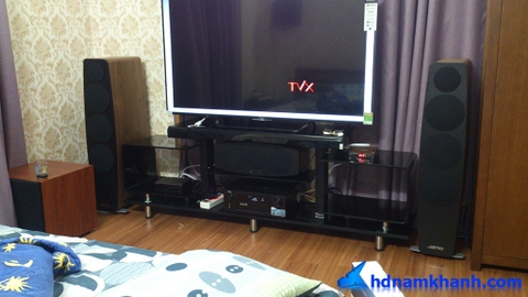 Chú Quang, Vincom Long Biên: Denon X5200W, loa Jamo C109, loa Center, Sur C10 Chú Quang, Vincom Long Biên: Denon X5200W, loa Jamo C109, loa Center, Sur C10