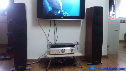 A Toàn - Trần Đăng Ninh Loa Jamo C97 và Amply Denon PMA 720AE A Toàn - Trần Đăng Ninh Loa Jamo C97 và Amply Denon PMA 720AE