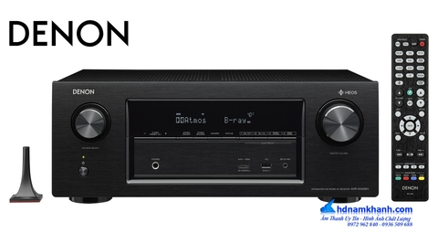 Denon giới thiệu Amply AV Receiver X3400H với Dolby Atmos, DTS :X và cả HEOS không dây