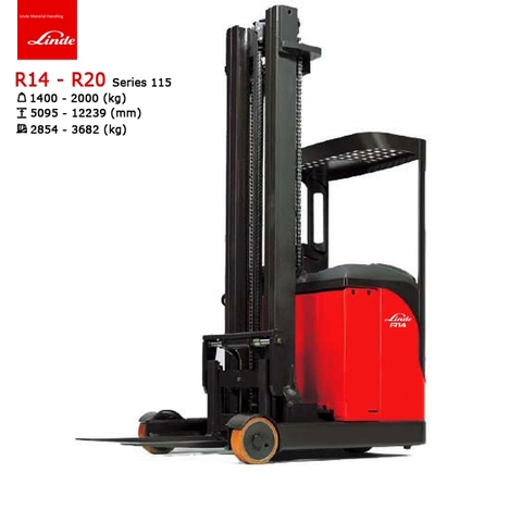 XE NÂNG REACH TRUCK LINDE R14 – R20