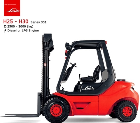 Xe nâng dầu LINDE H25 – H30