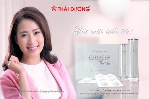 TVC Viên uống trắng hồng da Collagen Tây Thi