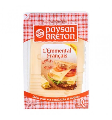 Phô mai Emmental Paysan Breton lát 160g