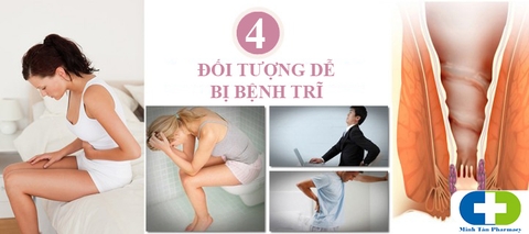 Các đối tượng dễ bị bệnh trĩ Các đối tượng dễ bị bệnh trĩ