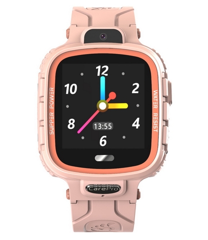 Đồng Hồ Định Vị Thể Thao ecoWATCH E3S (Sport) Hồng - Chống nước