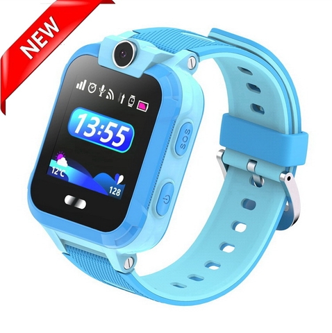 Đồng hồ thông minh trẻ em ecoWATCH Y9 4G Video Call _Xanh dương_chống nước