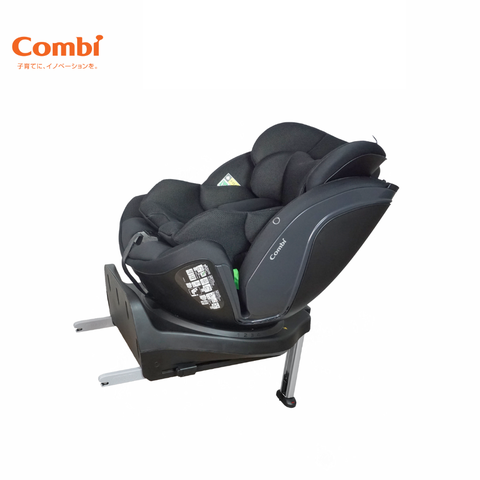 Ghế ô tô Combi CrossAge SL Plus xoay 360˚ ISOFIX - Màu Đen