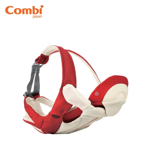 Địu Combi 4 cách Premium Breezing màu đỏ