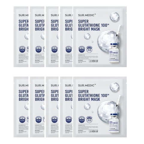 Combo 10 Mas Sur Medic bright glutathione