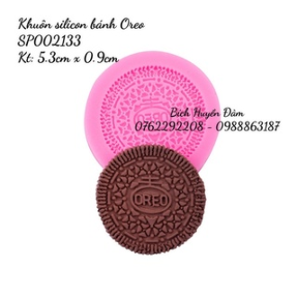 Khuôn silicon bánh oreo đổ rau câu, socola, kẹo dẻo, pudding