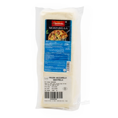 Phô mai Mozzarella Maestrella 2,38 kg