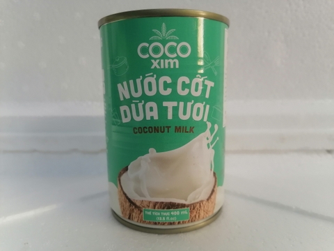 Nước cốt dừa Cocoxim xanh 400ml (ngọt)