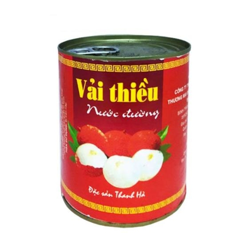 Vải thiều ngâm nước đường BITRACO (LON 600G)