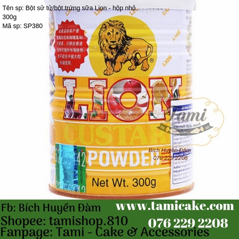 Bột sư tử/ Bột trứng sữa LION – hộp nhỏ 300g