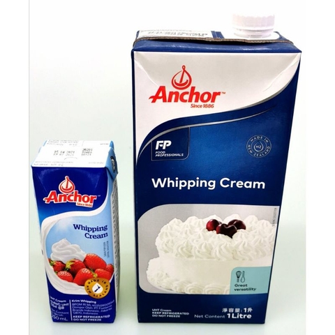 Whipping cream Anchor (250Ml - 1L)