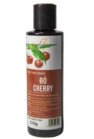 Màu thực phẩm siro Unicorn- ĐỎ CHERRY