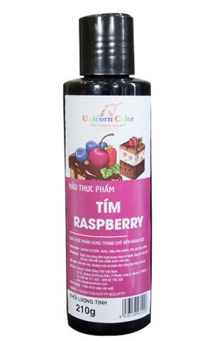 Màu thực phẩm siro Unicorn- TÍM RASPBERRY